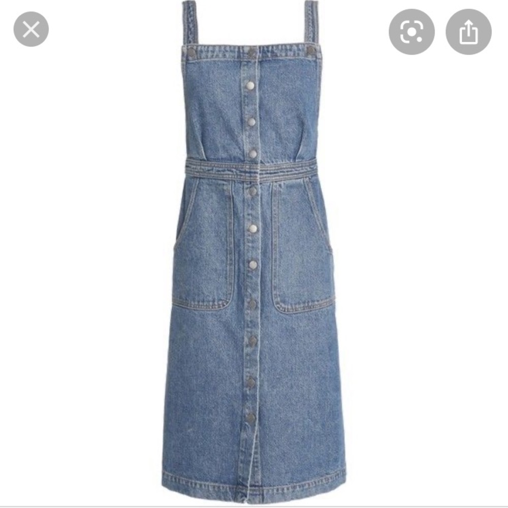 MIH Denim Jumper Dress XS